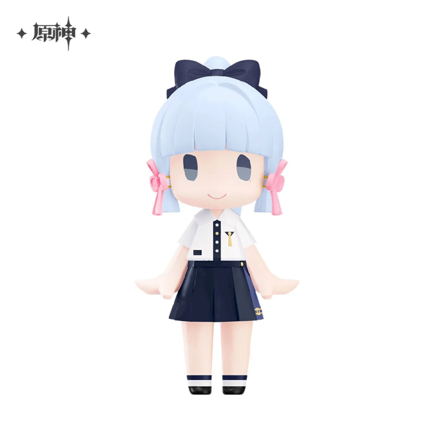 [OFFICIAL] HELLO! GOOD SMILE Series Ayaka Chibi School Style Action Figure - Teyvat Tavern - Genshin Impact & Honkai Star Rail & 3Z Merch