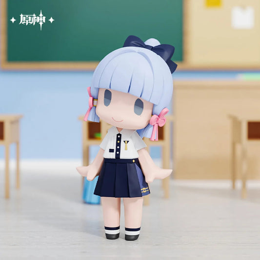 [OFFICIAL] HELLO! GOOD SMILE Series Ayaka Chibi School Style Action Figure - Teyvat Tavern - Genshin Impact & Honkai Star Rail & 3Z Merch