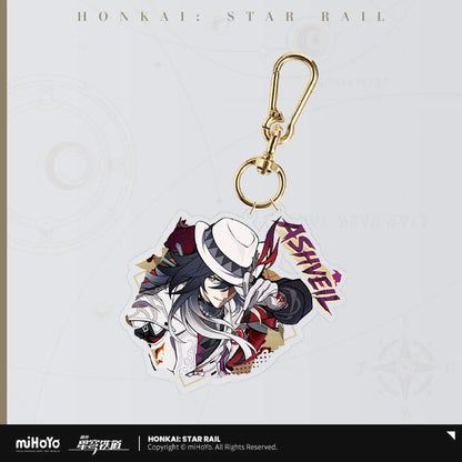[OFFICIAL] Honkai Star Rail AHA Universe Series Acrylic Keychain - Teyvat Tavern - Genshin Impact & Honkai Star Rail & 3Z Merch