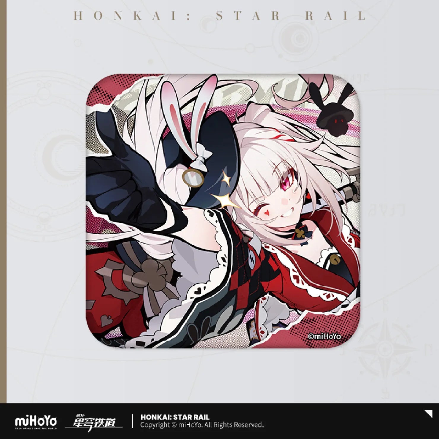 [OFFICIAL] Honkai Star Rail AHA Universe Series Tinplate Badge - Teyvat Tavern - Genshin Impact & Honkai Star Rail & 3Z Merch