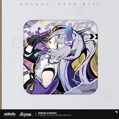 [OFFICIAL] Honkai Star Rail AHA Universe Series Tinplate Badge - Teyvat Tavern - Genshin Impact & Honkai Star Rail & 3Z Merch