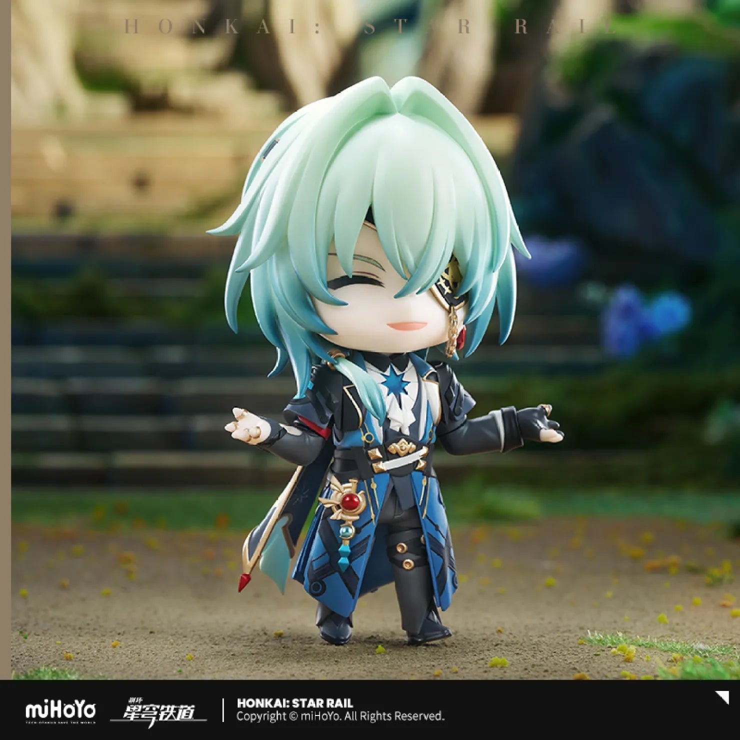 [OFFICIAL] Honkai Star Rail Anaxa Chibi Action Nendoroid Figure Doll - Teyvat Tavern - Genshin Impact & Honkai Star Rail & 3Z Merch