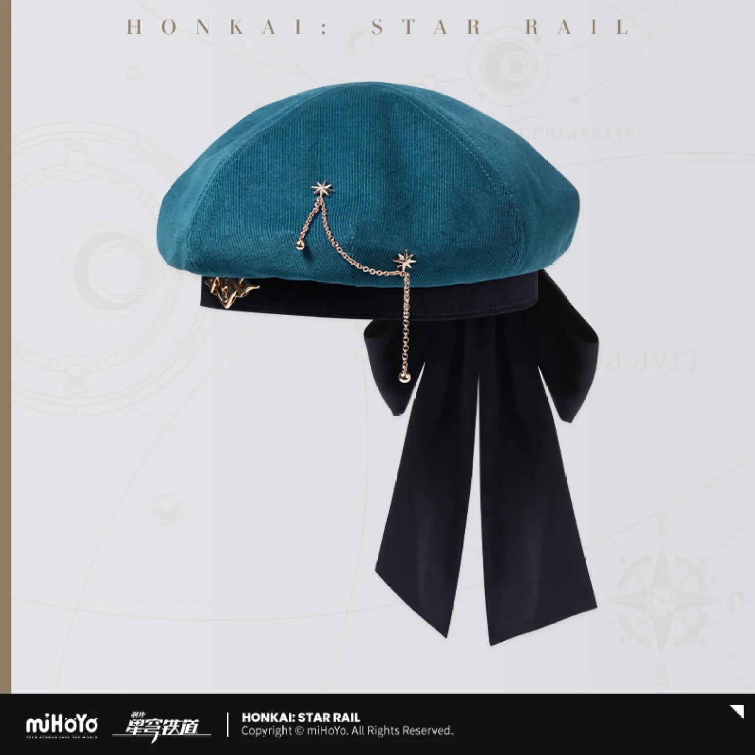 [OFFICIAL] Honkai Star Rail Anaxa Impression Series Accessories - Beret - Teyvat Tavern - Genshin Impact & Honkai Star Rail & 3Z Merch