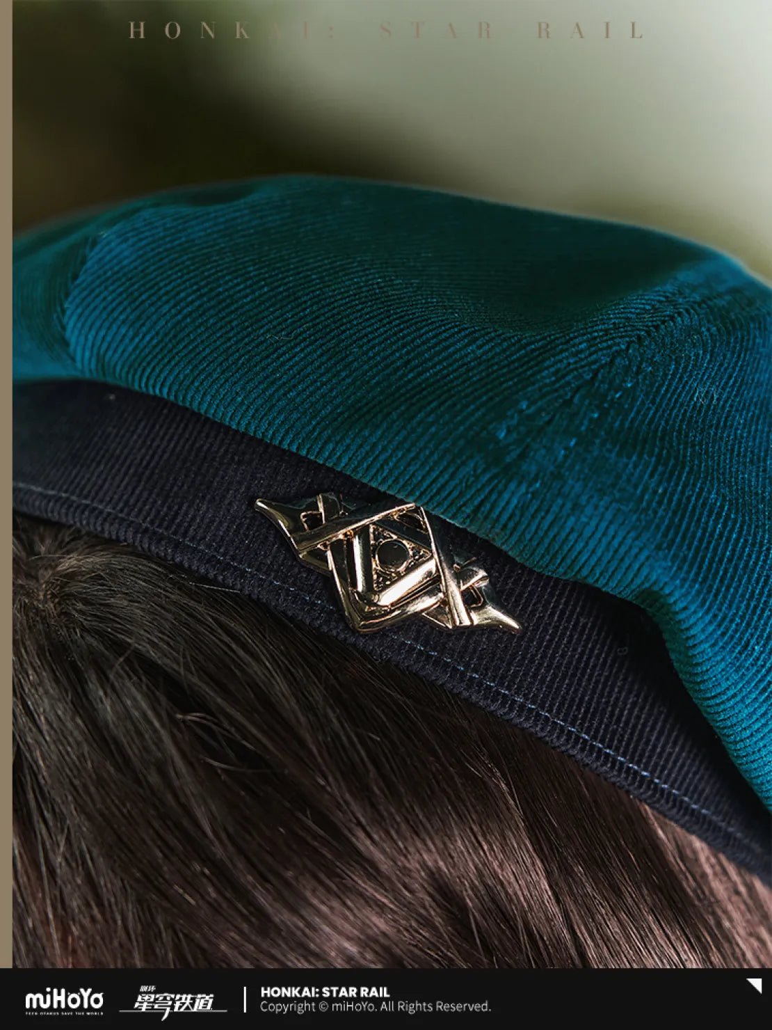 [OFFICIAL] Honkai Star Rail Anaxa Impression Series Accessories - Beret - Teyvat Tavern - Genshin Impact & Honkai Star Rail & 3Z Merch