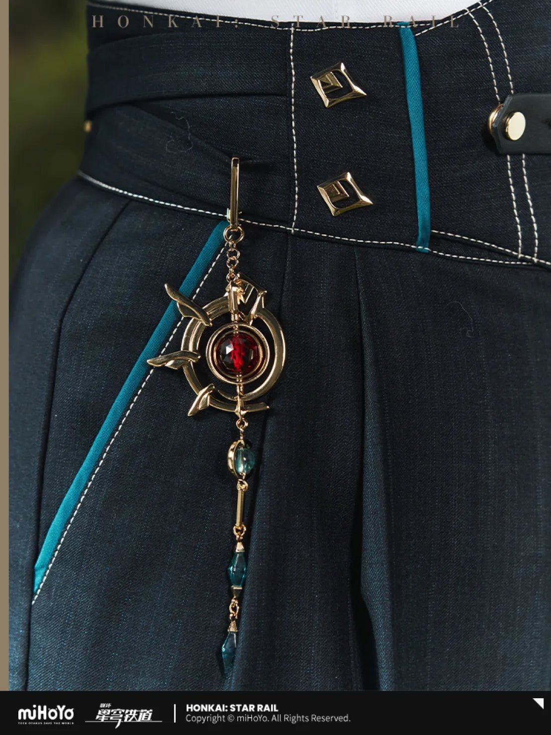 [OFFICIAL] Honkai Star Rail Anaxa Impression Series Accessories - Metal Pendant - Teyvat Tavern - Genshin Impact & Honkai Star Rail & 3Z Merch