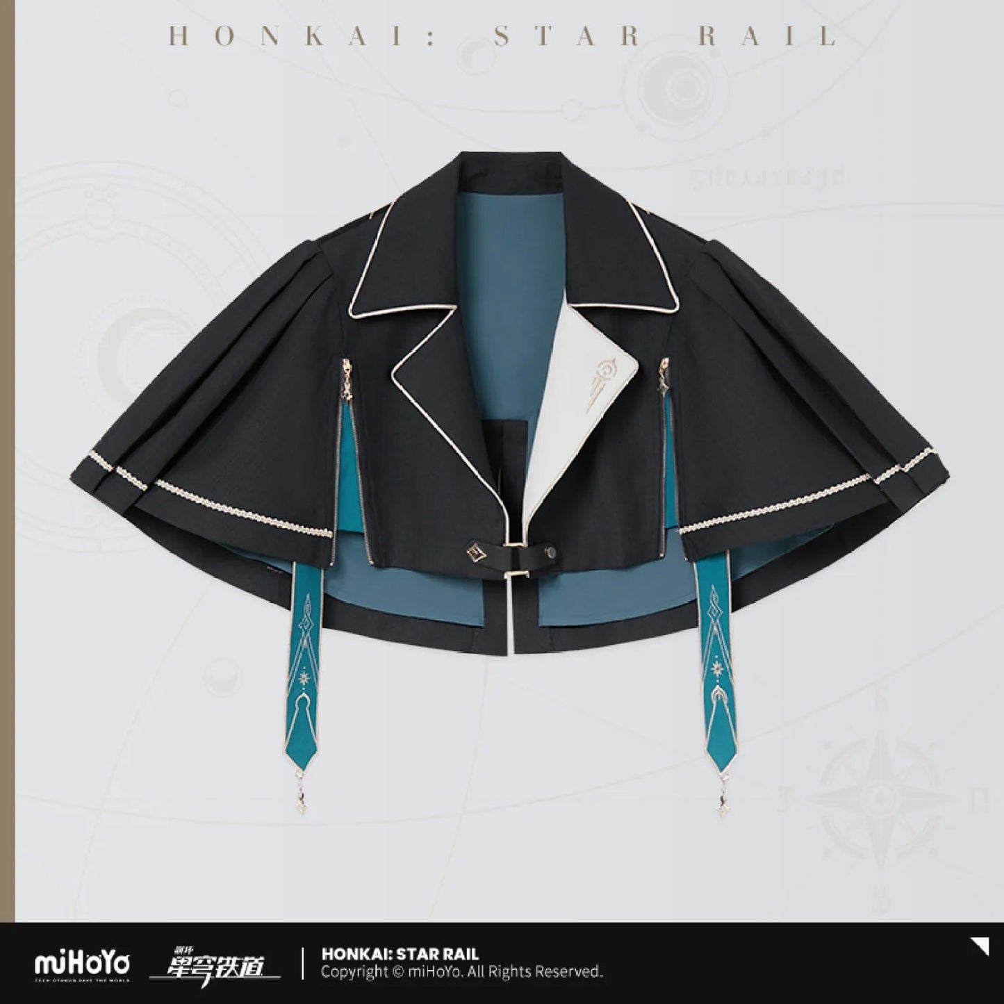 [OFFICIAL] Honkai Star Rail Anaxa Impression Series Clothes - Cape - Teyvat Tavern - Genshin Impact & Honkai Star Rail & 3Z Merch