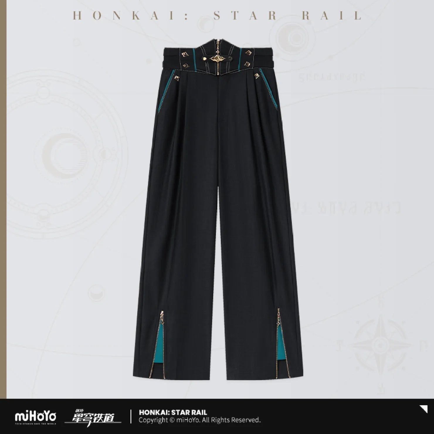 [OFFICIAL] Honkai Star Rail Anaxa Impression Series Clothes - Trousers - Teyvat Tavern - Genshin Impact & Honkai Star Rail & 3Z Merch