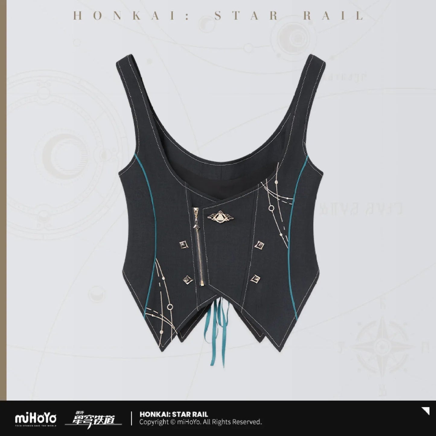 [OFFICIAL] Honkai Star Rail Anaxa Impression Series Clothes - Vest - Teyvat Tavern - Genshin Impact & Honkai Star Rail & 3Z Merch