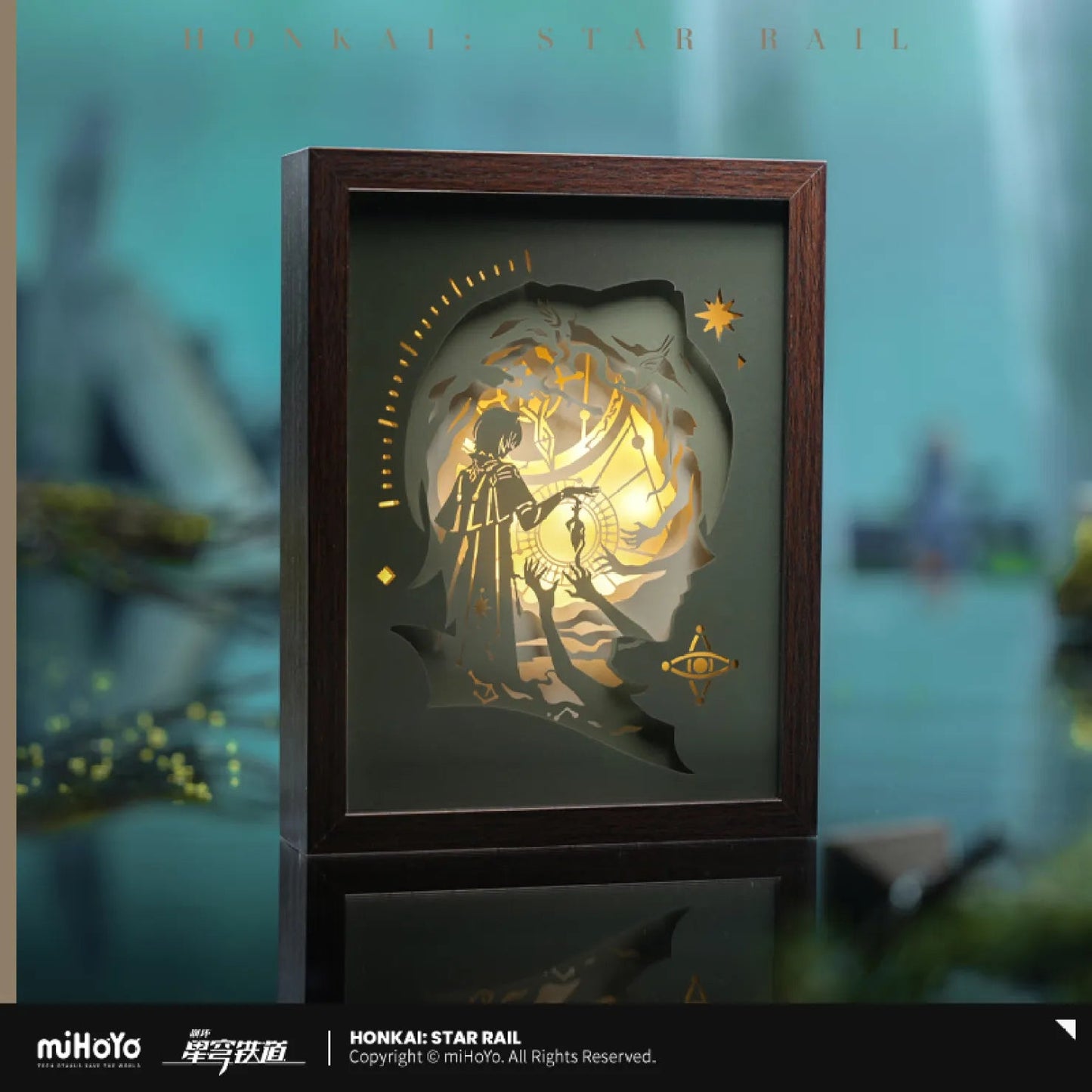 [OFFICIAL] Honkai Star Rail Anaxa's Thought Experiment Theme Paper Sculpture Lamp - Teyvat Tavern - Genshin Impact & Honkai Star Rail & 3Z Merch