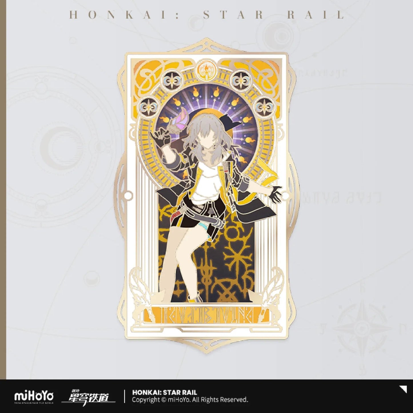 [OFFICIAL] Honkai Star Rail As I've Written Metal Bookmark - Teyvat Tavern - Genshin Impact & Honkai Star Rail & 3Z Merch