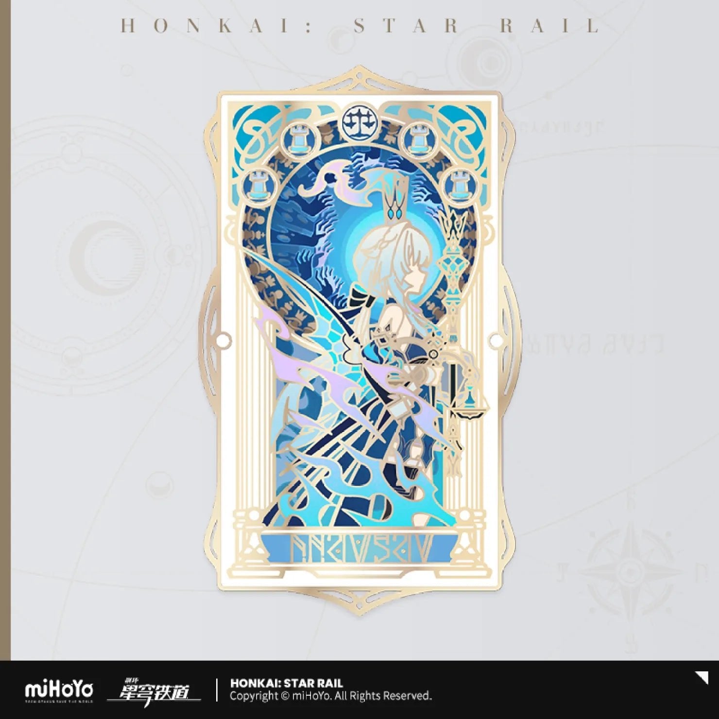 [OFFICIAL] Honkai Star Rail As I've Written Metal Bookmark - Teyvat Tavern - Genshin Impact & Honkai Star Rail & 3Z Merch