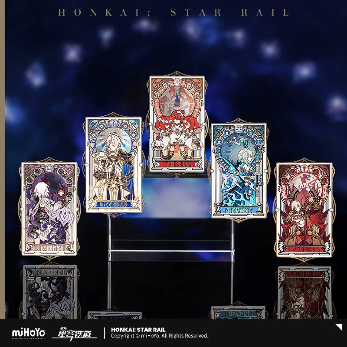[OFFICIAL] Honkai Star Rail As I've Written Metal Bookmark - Teyvat Tavern - Genshin Impact & Honkai Star Rail & 3Z Merch