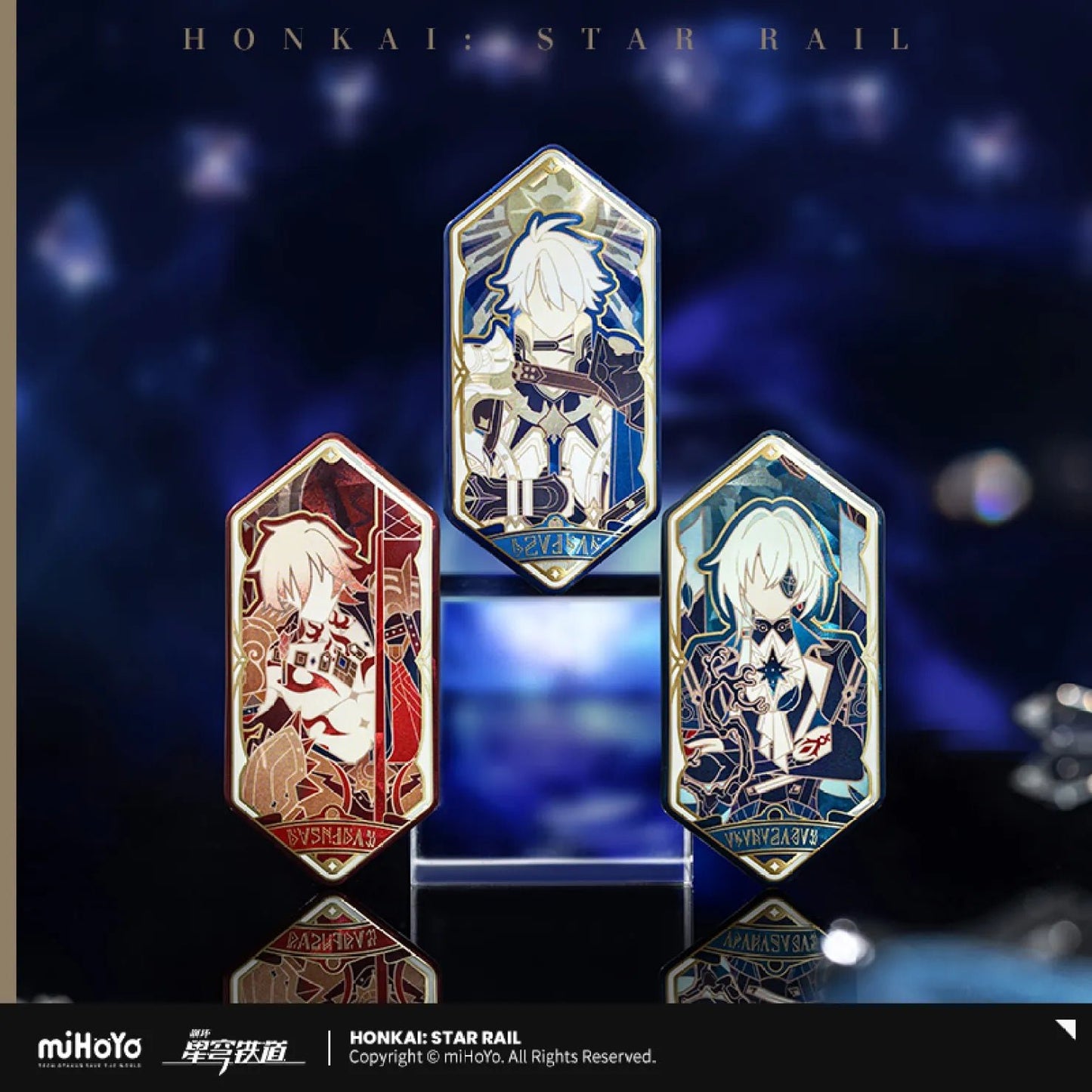 [OFFICIAL] Honkai Star Rail As I've Written Tinplate Badge - Teyvat Tavern - Genshin Impact & Honkai Star Rail & 3Z Merch
