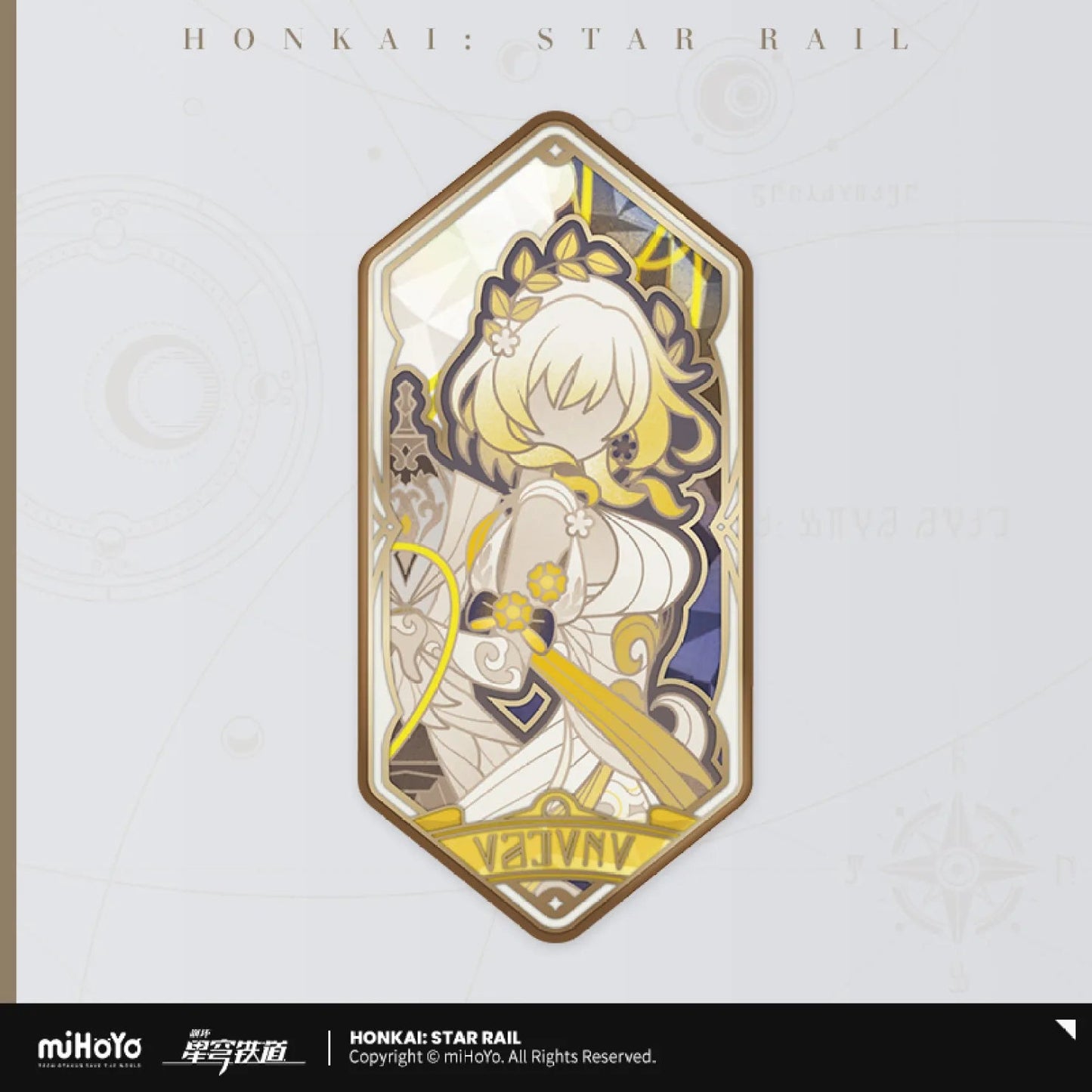 [OFFICIAL] Honkai Star Rail As I've Written Tinplate Badge - Teyvat Tavern - Genshin Impact & Honkai Star Rail & 3Z Merch