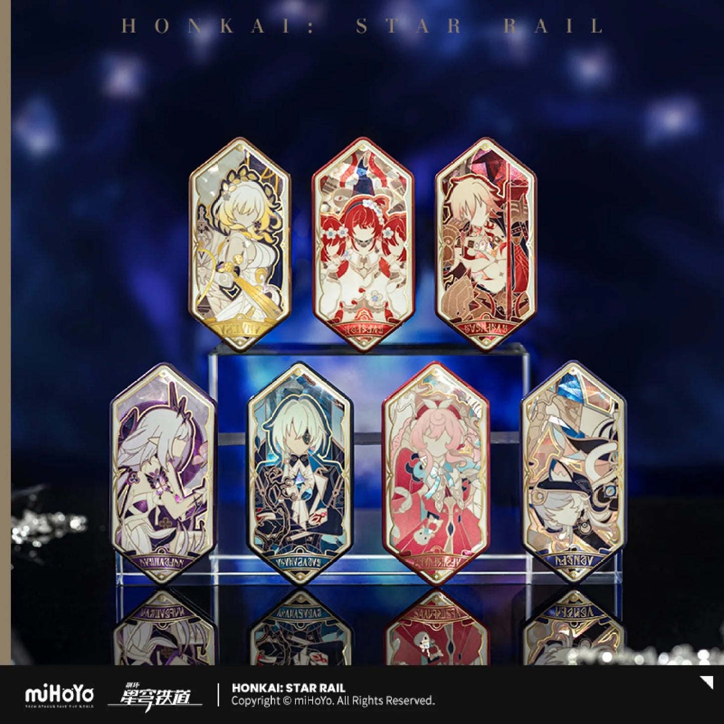 [OFFICIAL] Honkai Star Rail As I've Written Tinplate Badge - Teyvat Tavern - Genshin Impact & Honkai Star Rail & 3Z Merch