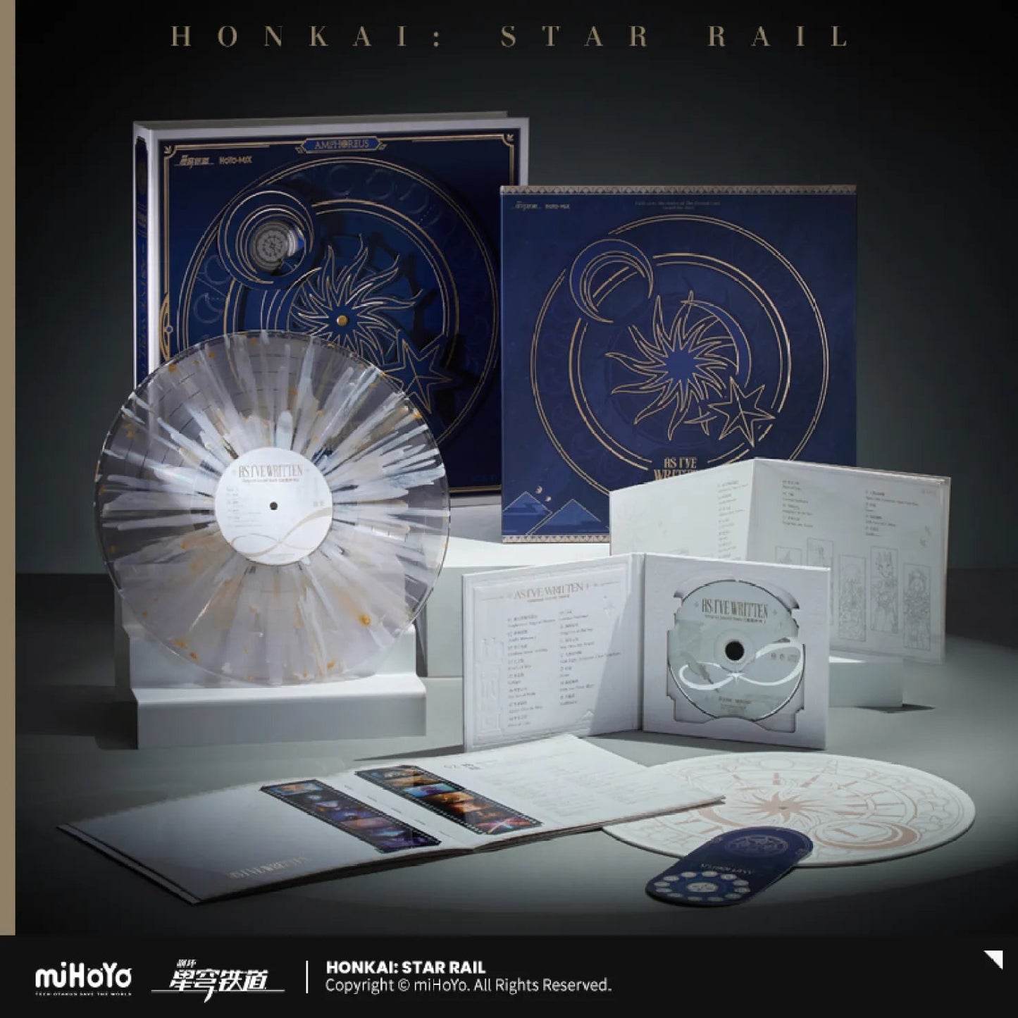 [OFFICIAL] Honkai Star Rail As I've Written VinyI Record Gift Box - Teyvat Tavern - Genshin Impact & Honkai Star Rail & 3Z Merch