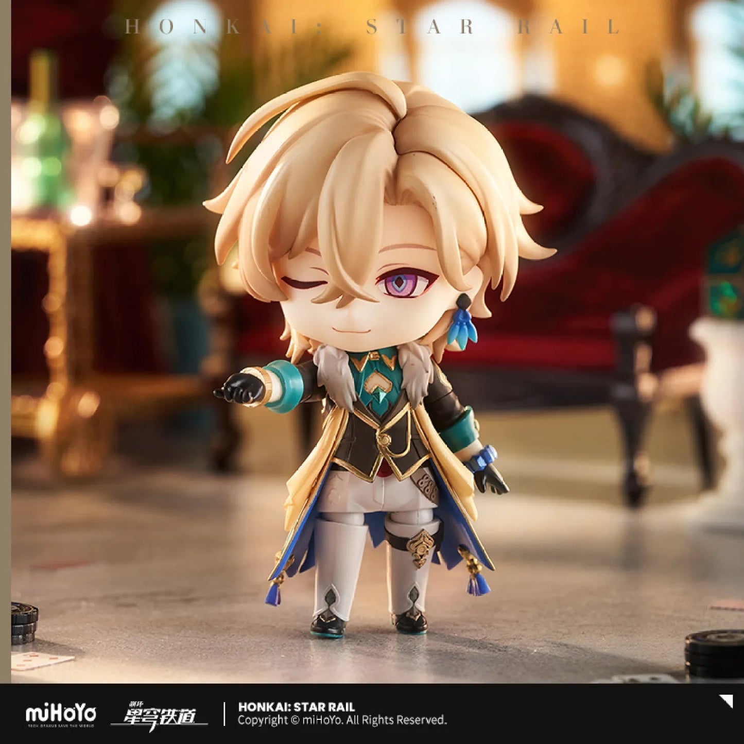 [OFFICIAL] Honkai Star Rail Aventurine Chibi Nendoroid Figure - Teyvat Tavern - Genshin Impact & Honkai Star Rail & 3Z Merch