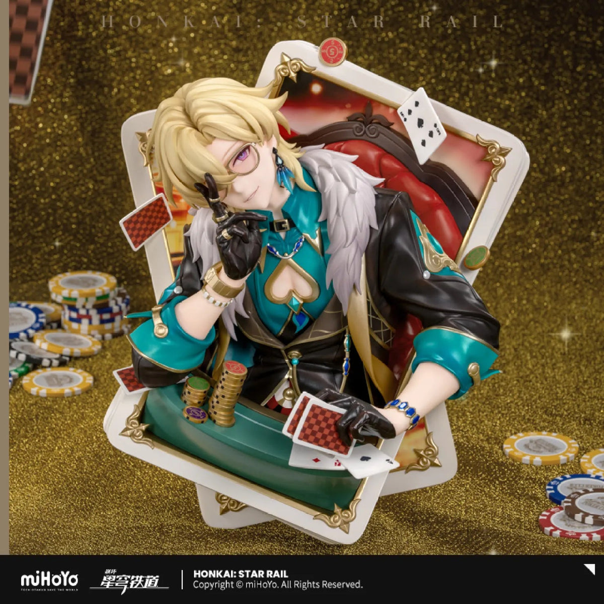 [OFFICIAL] Honkai Star Rail Aventurine Inherently Unjust Destiny Ver. Picture Figure - Teyvat Tavern - Genshin Impact & Honkai Star Rail & 3Z Merch
