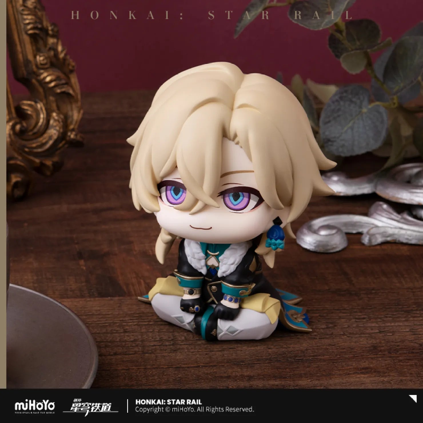 [OFFICIAL] Honkai Star Rail Aventurine / Kakavasha Lookup Chibi Figure - Teyvat Tavern - Genshin Impact & Honkai Star Rail & 3Z Merch