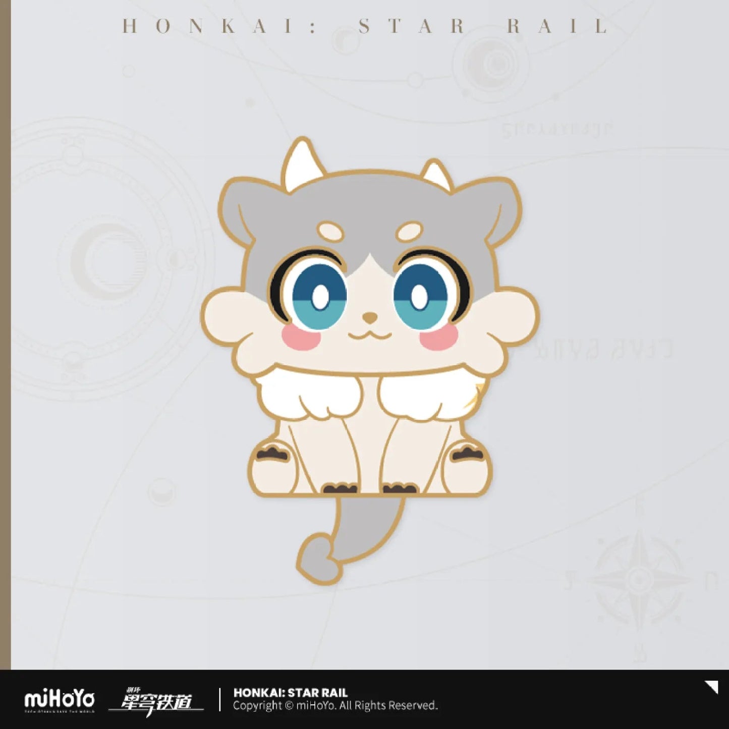 [OFFICIAL] Honkai Star Rail Awooo Series Chimera Metal Badge - Teyvat Tavern - Genshin Impact & Honkai Star Rail & 3Z Merch
