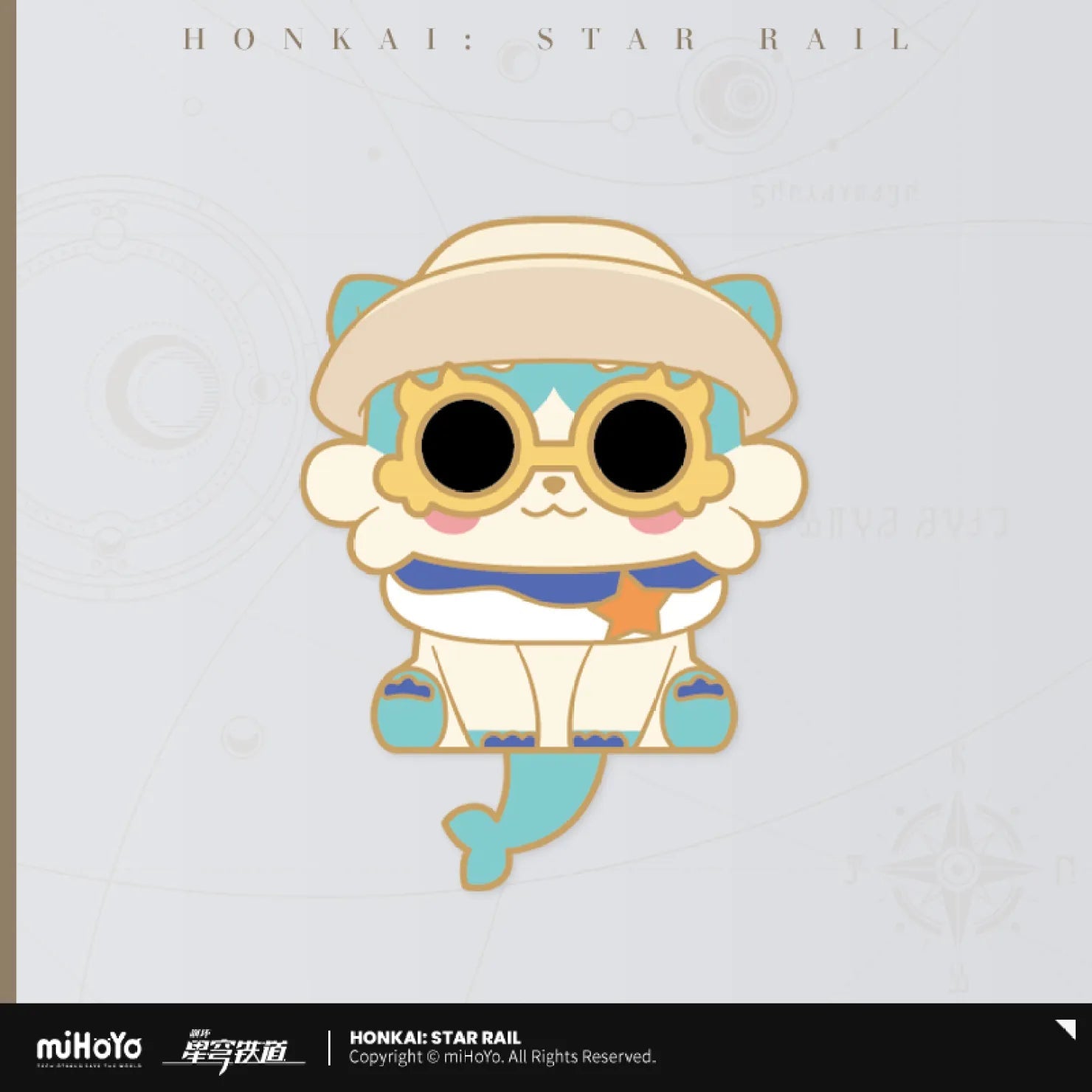 [OFFICIAL] Honkai Star Rail Awooo Series Chimera Metal Badge - Teyvat Tavern - Genshin Impact & Honkai Star Rail & 3Z Merch