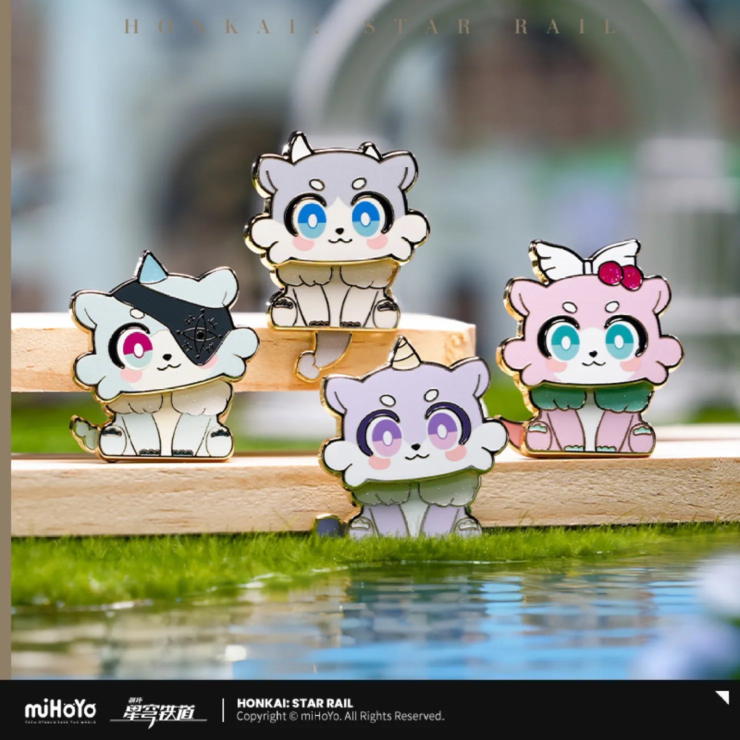 [OFFICIAL] Honkai Star Rail Awooo Series Chimera Metal Badge - Teyvat Tavern - Genshin Impact & Honkai Star Rail & 3Z Merch