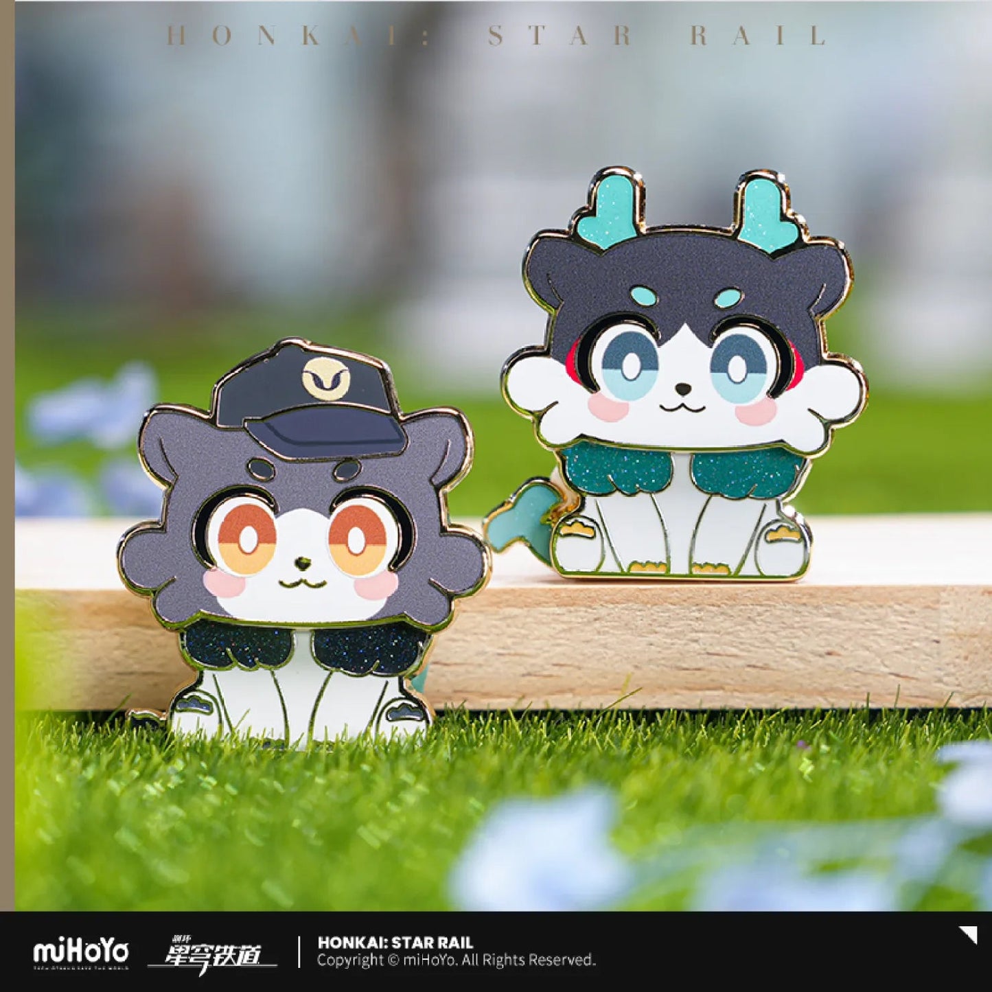 [OFFICIAL] Honkai Star Rail Awooo Series Chimera Metal Badge - Teyvat Tavern - Genshin Impact & Honkai Star Rail & 3Z Merch