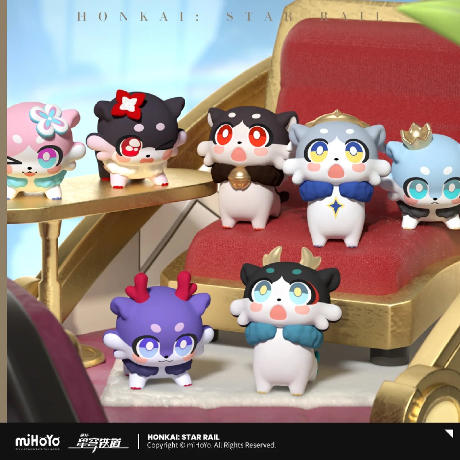 [OFFICIAL] Honkai Star Rail Awooo Series Mini Chimera Blind Bag Vol.2 - Teyvat Tavern - Genshin Impact & Honkai Star Rail & 3Z Merch