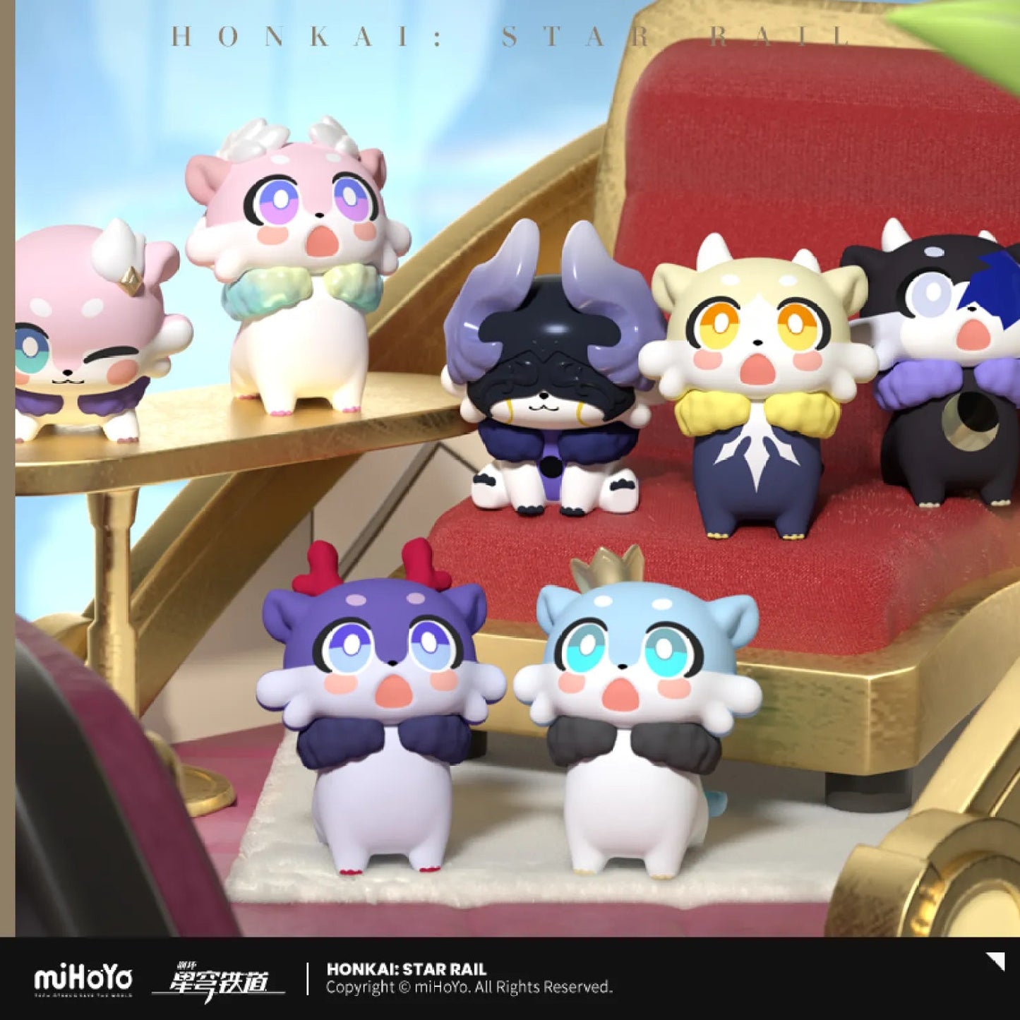 [OFFICIAL] Honkai Star Rail Awooo Series Mini Chimera Blind Bag Vol.2 - Teyvat Tavern - Genshin Impact & Honkai Star Rail & 3Z Merch