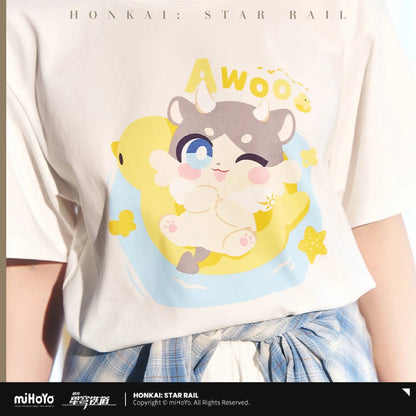 [OFFICIAL] Honkai Star Rail Awooo Series T-shirt - Teyvat Tavern - Genshin Impact & Honkai Star Rail & 3Z Merch