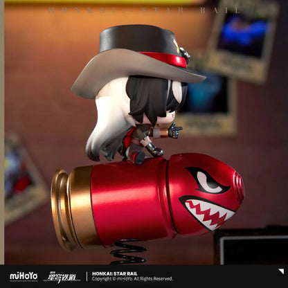 [OFFICIAL] Honkai Star Rail Boothill Chibi Shaking Spring Toy - Teyvat Tavern - Genshin Impact & Honkai Star Rail & 3Z Merch
