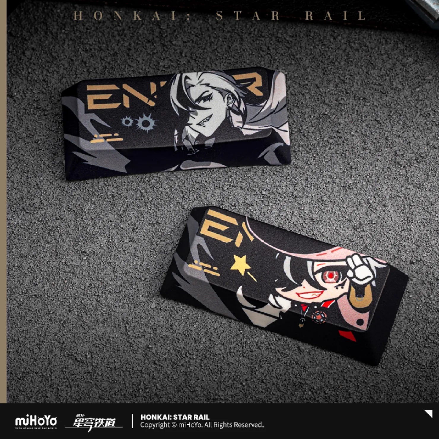 [OFFICIAL] Honkai Star Rail Boothill RGB BacklitMechanical Keyboard - Teyvat Tavern - Genshin Impact & Honkai Star Rail & 3Z Merch