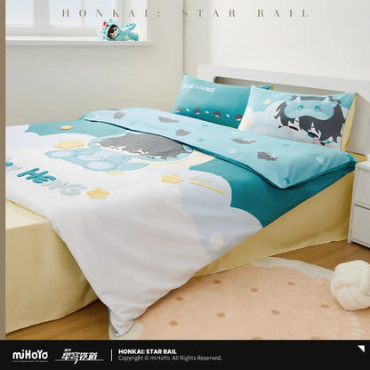 [OFFICIAL] Honkai Star Rail Boys Dormitory Chibi Series Home Bedding Set - Teyvat Tavern - Genshin Impact & Honkai Star Rail & 3Z Merch