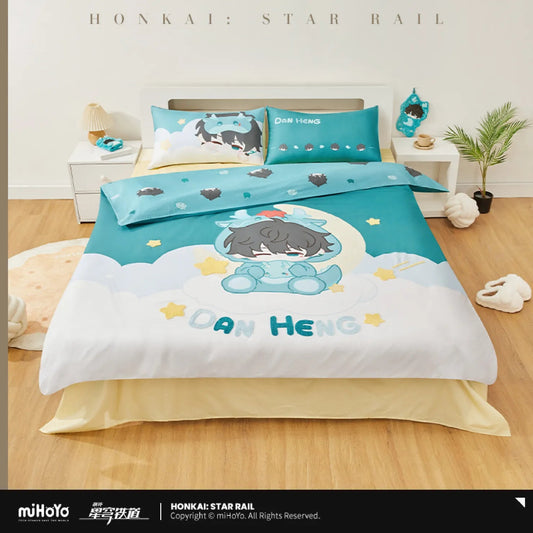 [OFFICIAL] Honkai Star Rail Boys Dormitory Chibi Series Home Bedding Set - Teyvat Tavern - Genshin Impact & Honkai Star Rail & 3Z Merch