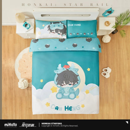 [OFFICIAL] Honkai Star Rail Boys Dormitory Chibi Series Home Bedding Set - Teyvat Tavern - Genshin Impact & Honkai Star Rail & 3Z Merch
