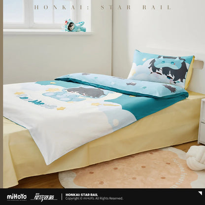 [OFFICIAL] Honkai Star Rail Boys Dormitory Chibi Series Home Bedding Set - Teyvat Tavern - Genshin Impact & Honkai Star Rail & 3Z Merch