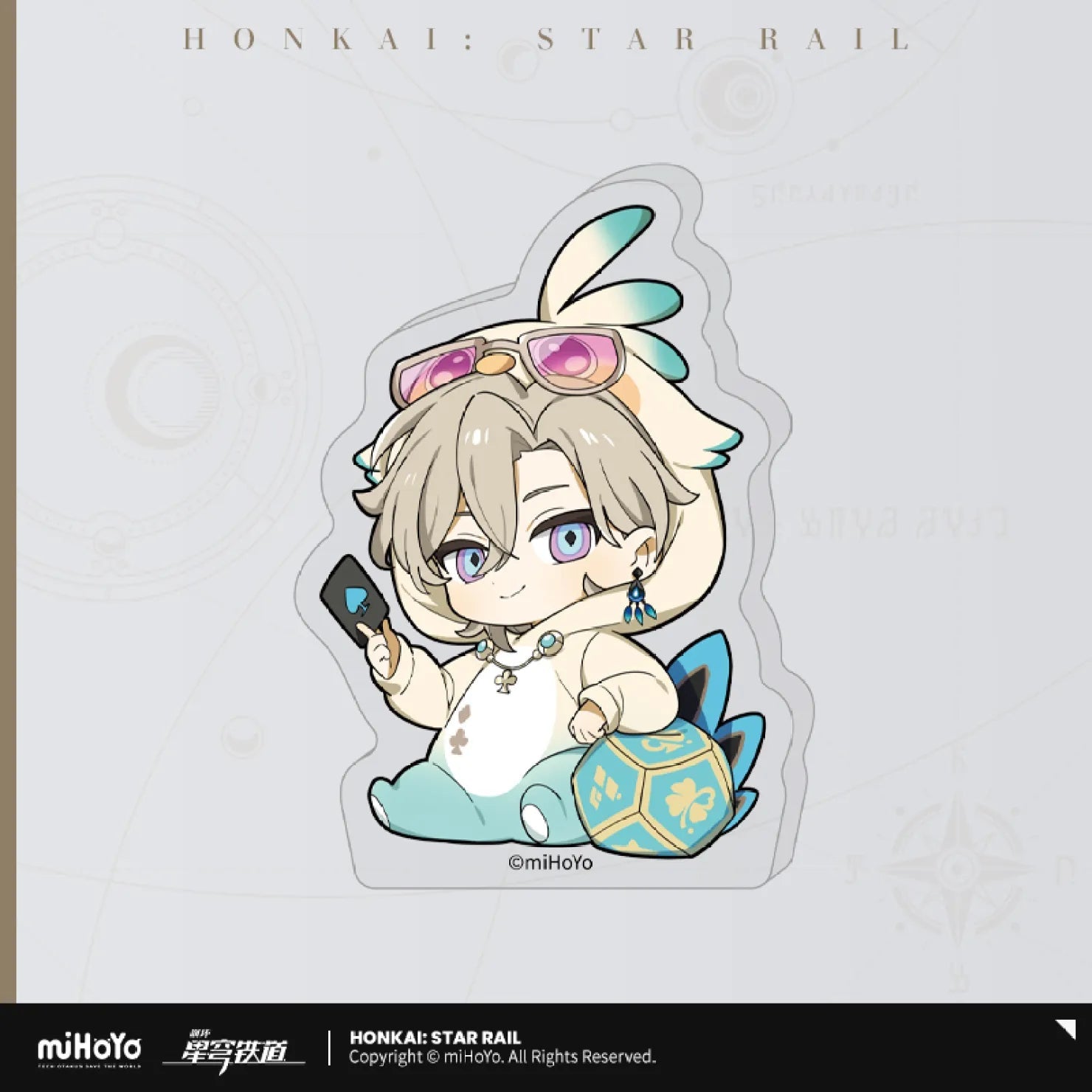 [OFFICIAL] Honkai Star Rail Boys Dormitory Chibi Series Mini Stand Figure - Teyvat Tavern - Genshin Impact & Honkai Star Rail & 3Z Merch