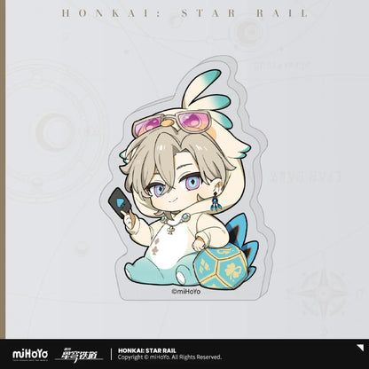 [OFFICIAL] Honkai Star Rail Boys Dormitory Chibi Series Mini Stand Figure - Teyvat Tavern - Genshin Impact & Honkai Star Rail & 3Z Merch