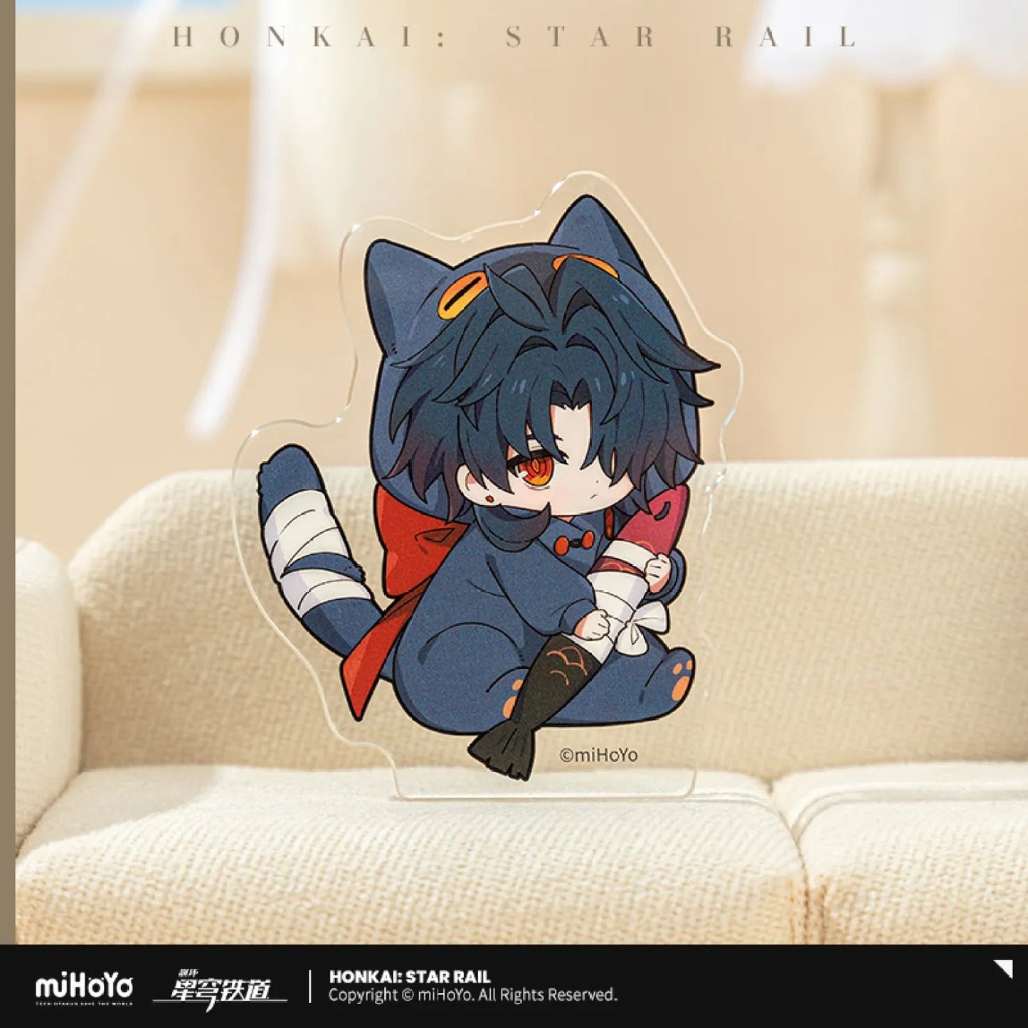 [OFFICIAL] Honkai Star Rail Boys Dormitory Chibi Series Mini Stand Figure - Teyvat Tavern - Genshin Impact & Honkai Star Rail & 3Z Merch