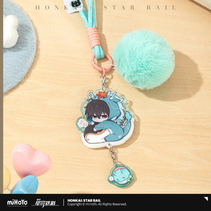 [OFFICIAL] Honkai Star Rail Boys Dormitory Chibi Series Pendant - Teyvat Tavern - Genshin Impact & Honkai Star Rail & 3Z Merch