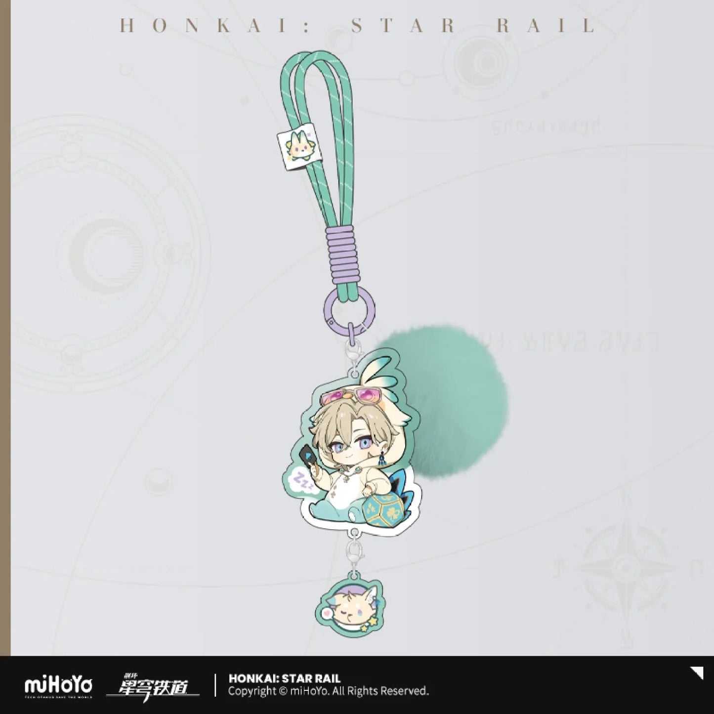 [OFFICIAL] Honkai Star Rail Boys Dormitory Chibi Series Pendant - Teyvat Tavern - Genshin Impact & Honkai Star Rail & 3Z Merch