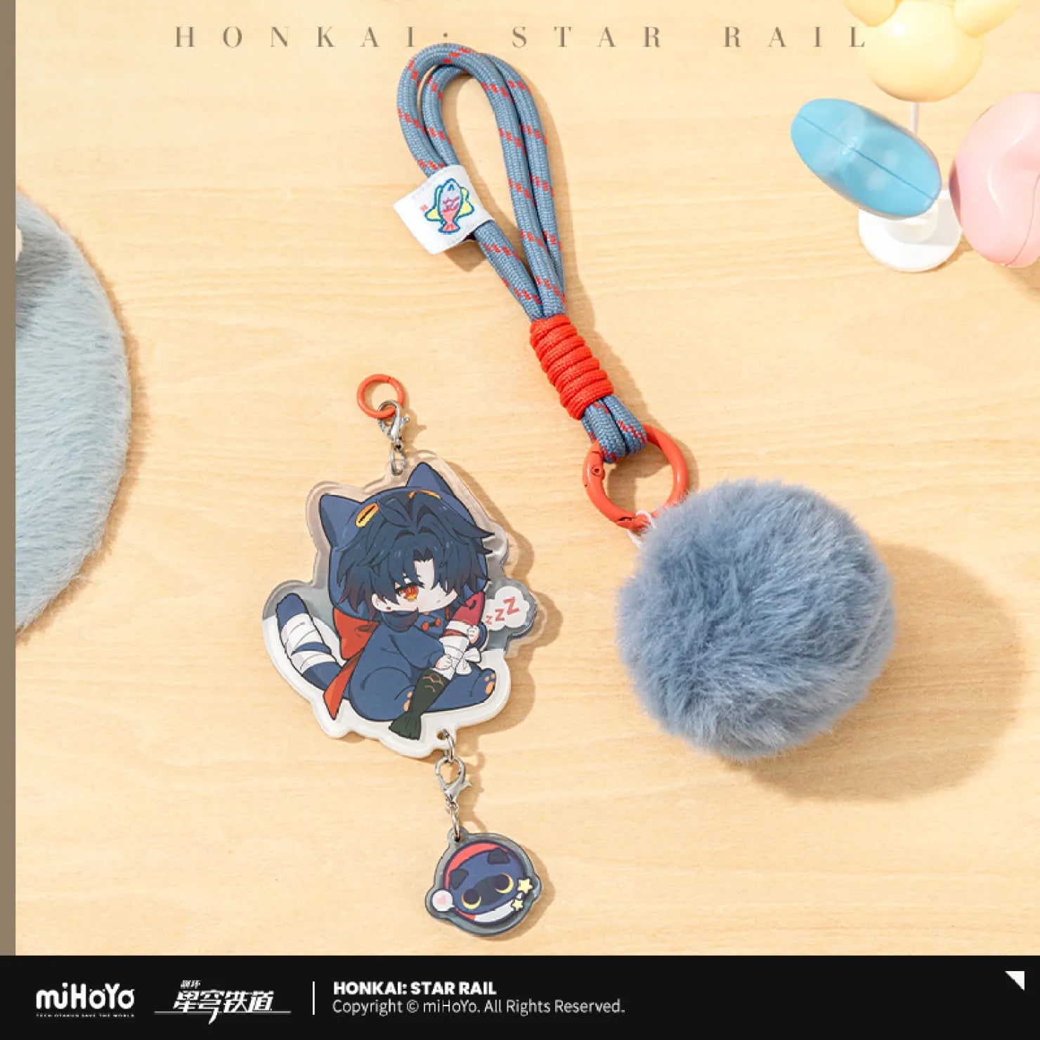[OFFICIAL] Honkai Star Rail Boys Dormitory Chibi Series Pendant - Teyvat Tavern - Genshin Impact & Honkai Star Rail & 3Z Merch