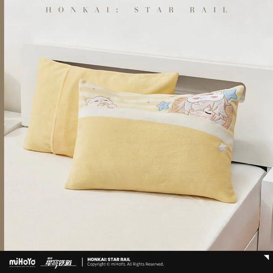 [OFFICIAL] Honkai Star Rail Boys Dormitory Chibi Series Pillow Case - Teyvat Tavern - Genshin Impact & Honkai Star Rail & 3Z Merch