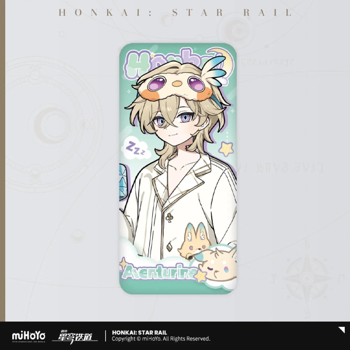 [OFFICIAL] Honkai Star Rail Boys Dormitory Series Badge - Teyvat Tavern - Genshin Impact & Honkai Star Rail & 3Z Merch
