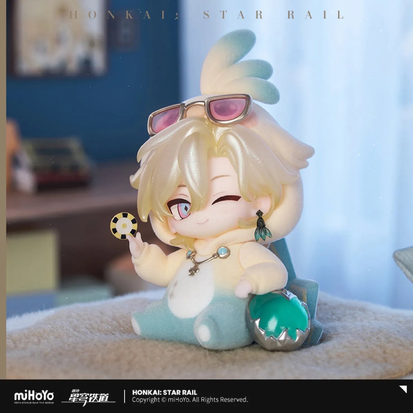 [OFFICIAL] Honkai Star Rail Boys Dormitory Series Chibi Figure Blind Box - Teyvat Tavern - Genshin Impact & Honkai Star Rail & 3Z Merch