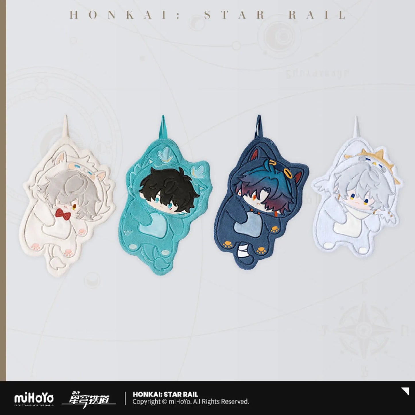 [OFFICIAL] Honkai Star Rail Boys Dormitory Series Hand Towel - Teyvat Tavern - Genshin Impact & Honkai Star Rail & 3Z Merch