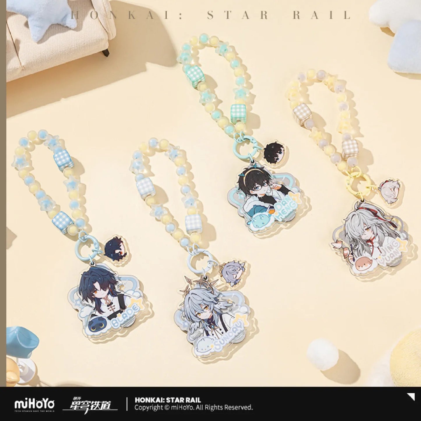 [OFFICIAL] Honkai Star Rail Boys Dormitory Series Pendant - Teyvat Tavern - Genshin Impact & Honkai Star Rail & 3Z Merch