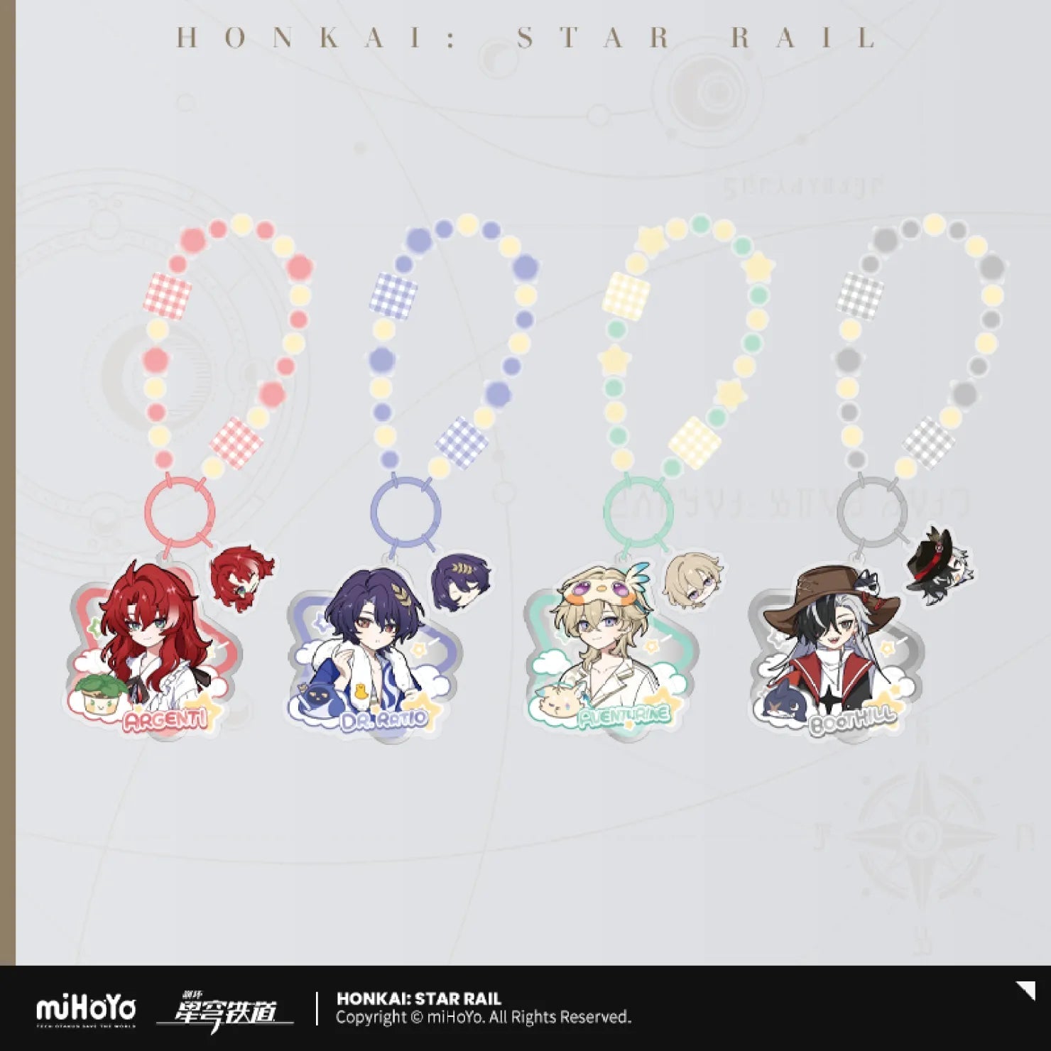 [OFFICIAL] Honkai Star Rail Boys Dormitory Series Pendant - Teyvat Tavern - Genshin Impact & Honkai Star Rail & 3Z Merch