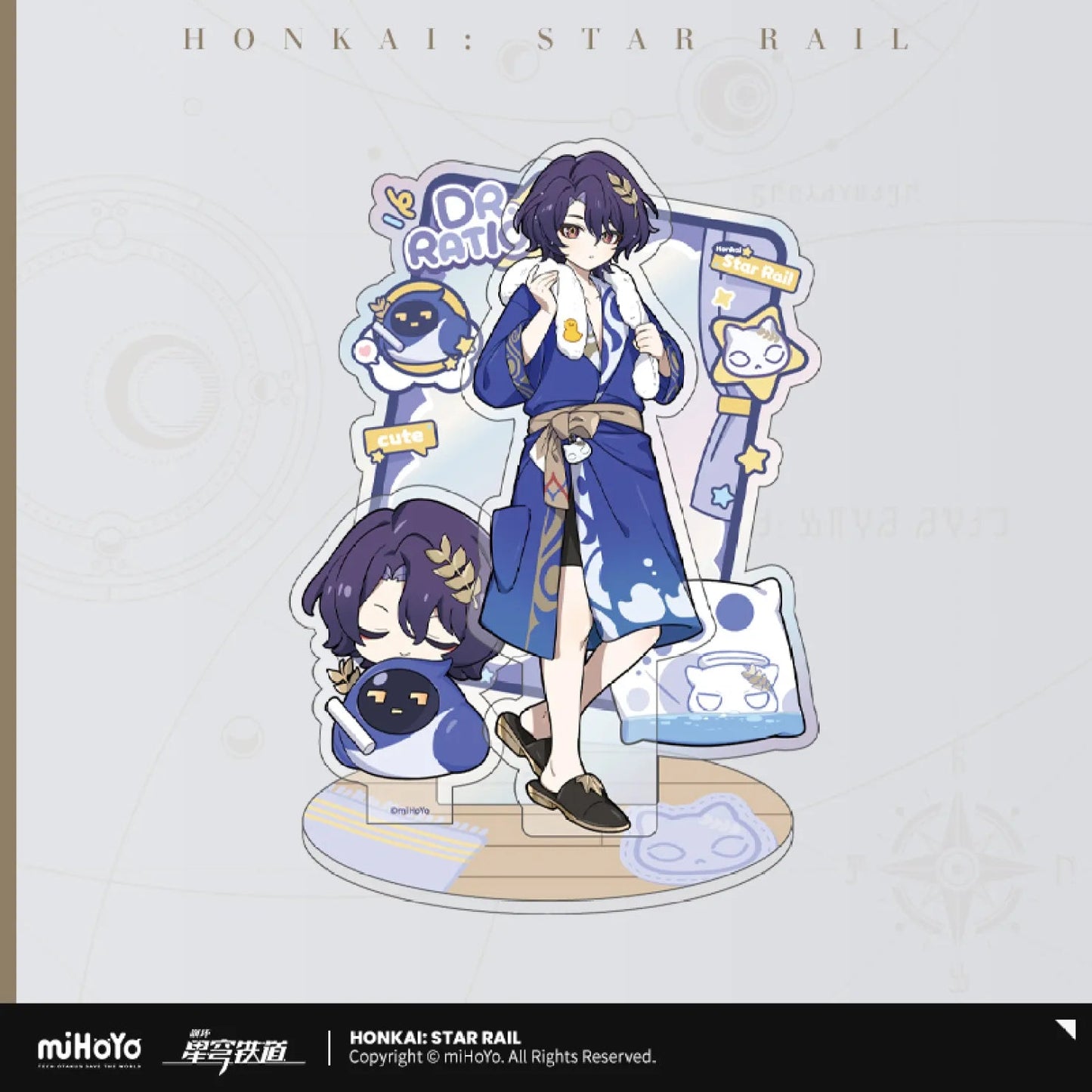 [OFFICIAL] Honkai Star Rail Boys Dormitory Series Stand Figure - Teyvat Tavern - Genshin Impact & Honkai Star Rail & 3Z Merch