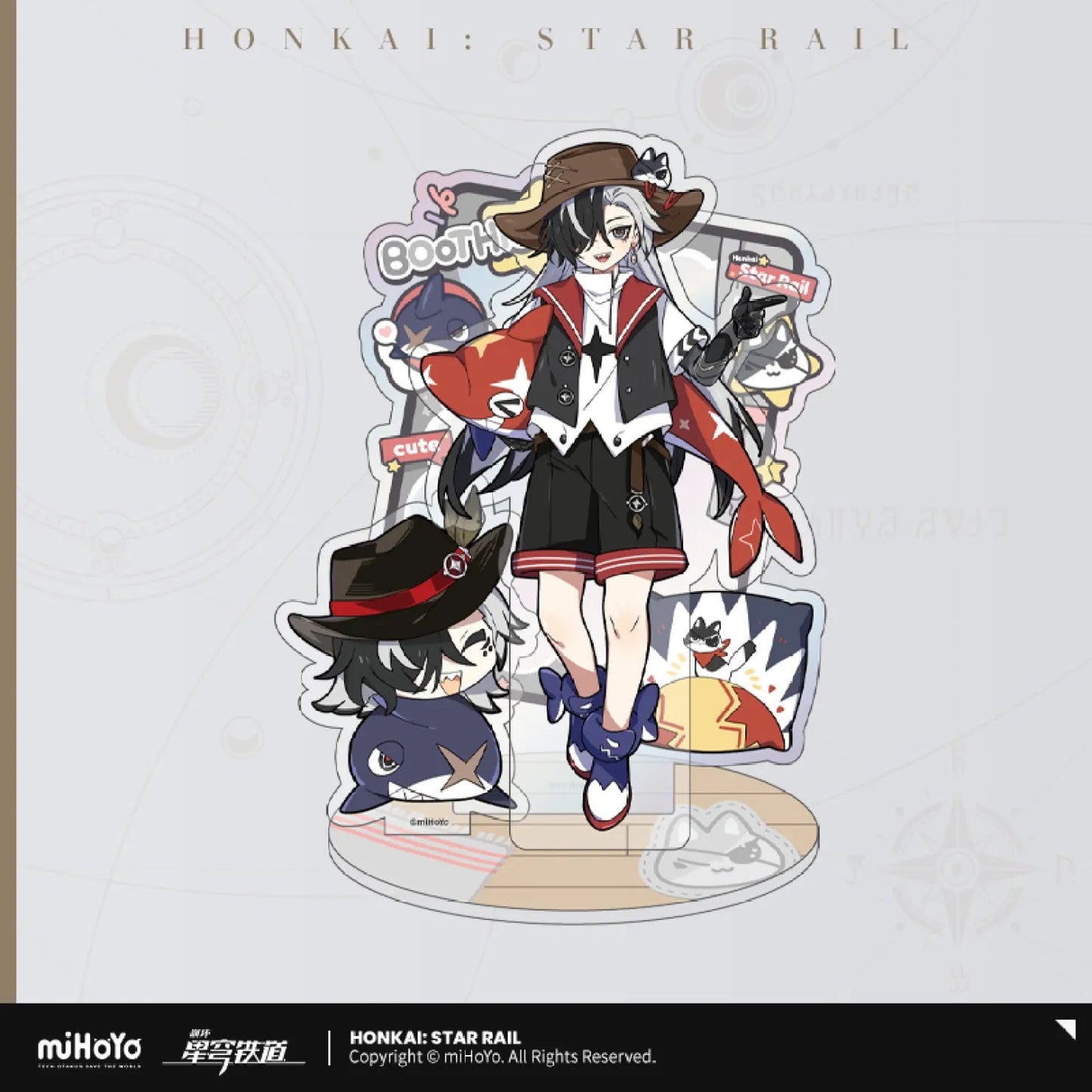 [OFFICIAL] Honkai Star Rail Boys Dormitory Series Stand Figure - Teyvat Tavern - Genshin Impact & Honkai Star Rail & 3Z Merch